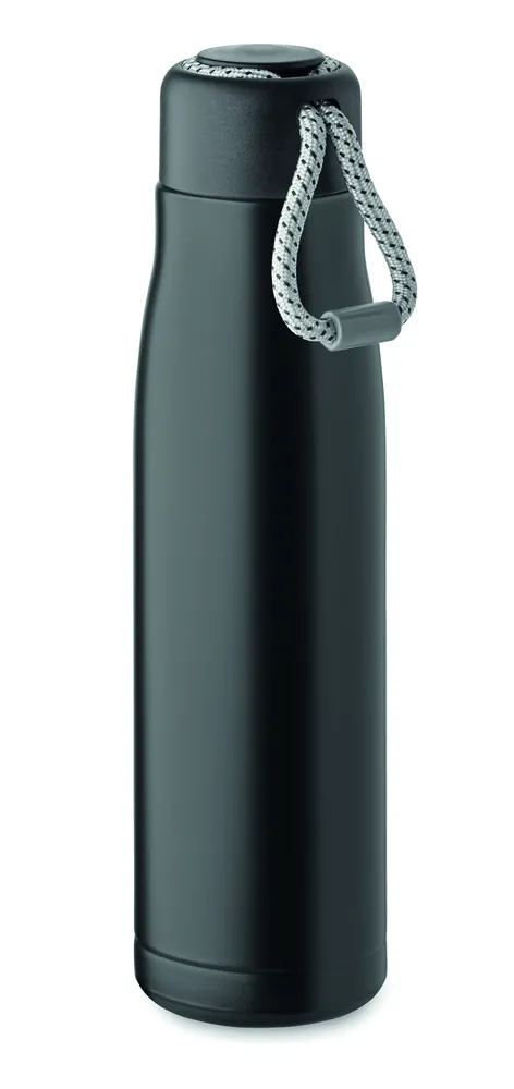 Cordle · Dubbelwandige fles 500ml – Zwart