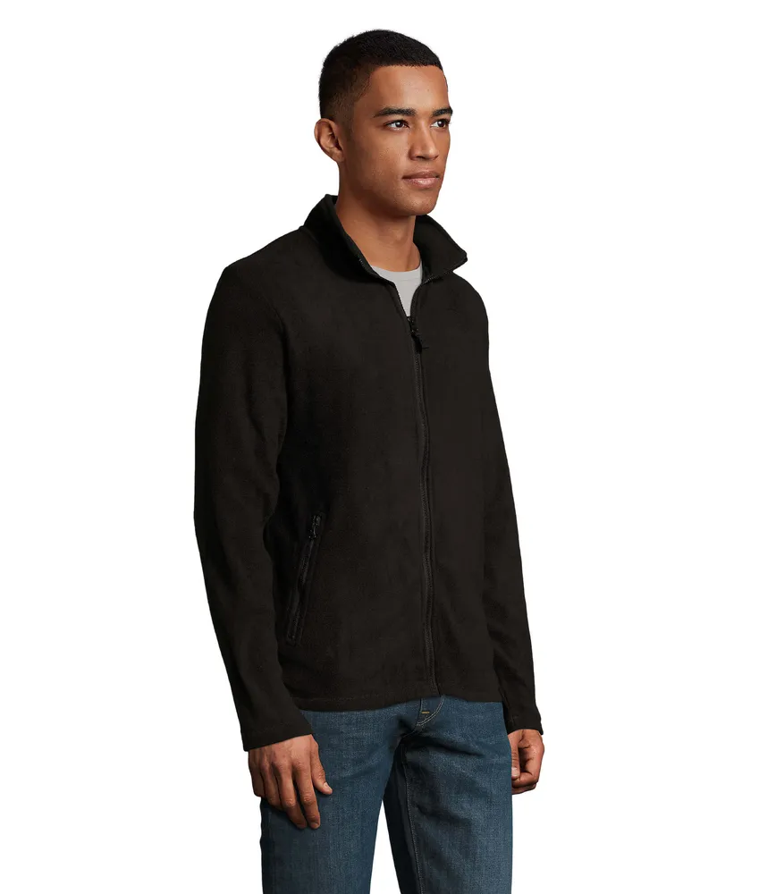 Norman Men · Norman heren fleece 220g – Zwart