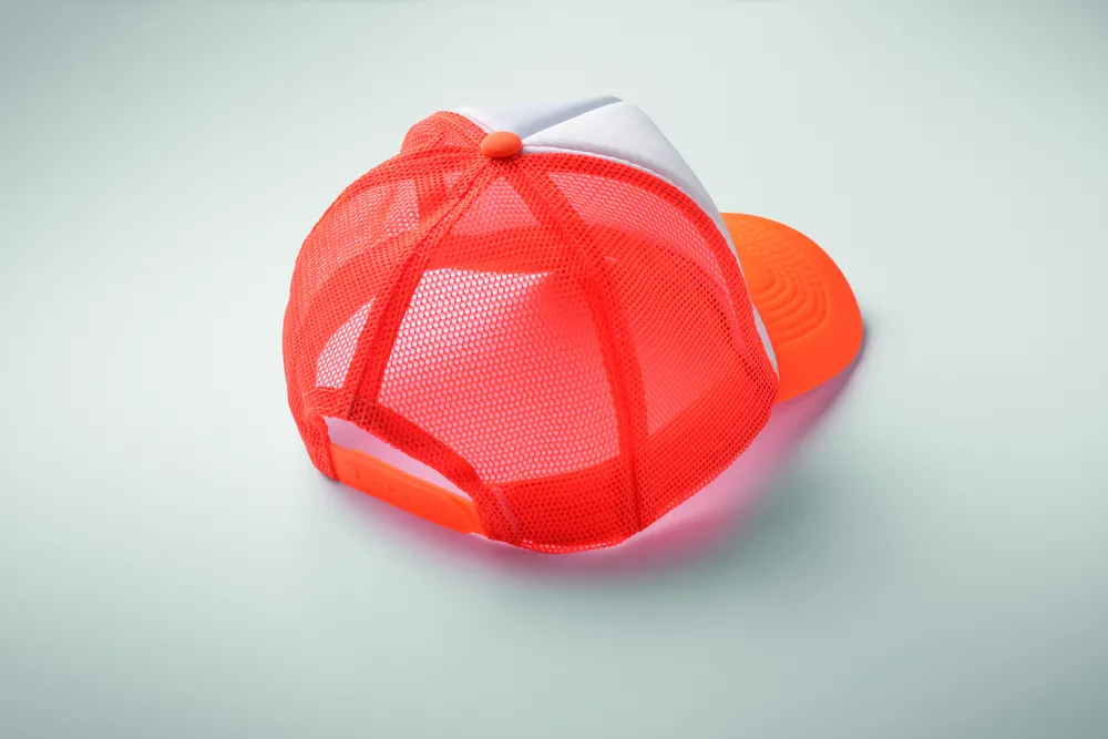 Bubble · 5 panelen trucker pet – Neon oranje