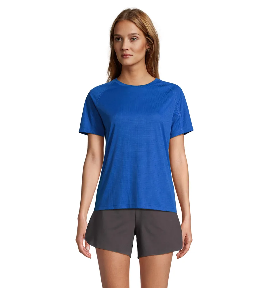 Vortex Women Raglan T-shirt – Koningsblauw