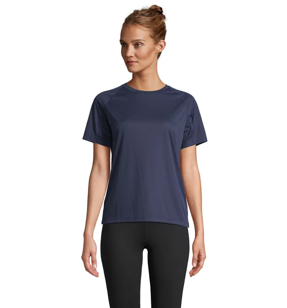 Vortex Women Raglan T-shirt – Franse marine