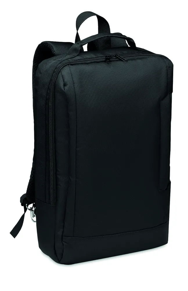 Singapore · 300D RPET laptop rugzak – Zwart
