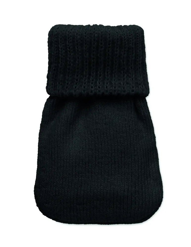 Warmmuff · Handwarmer gebreid polyester – Zwart