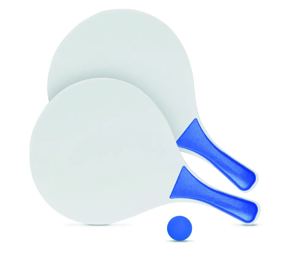 Match · Tennisset voor op het strand – Blauw