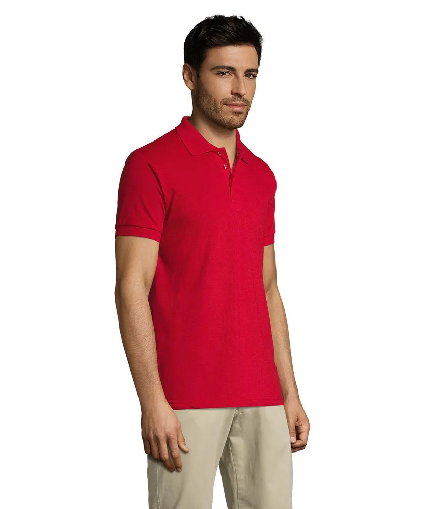 Prime Men · Prime heren polo 200g – Rood