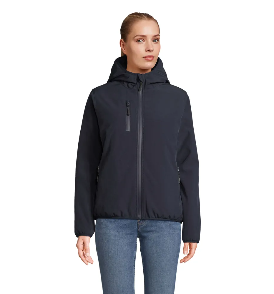 Falcon Padded Women Parka – Abyss blue