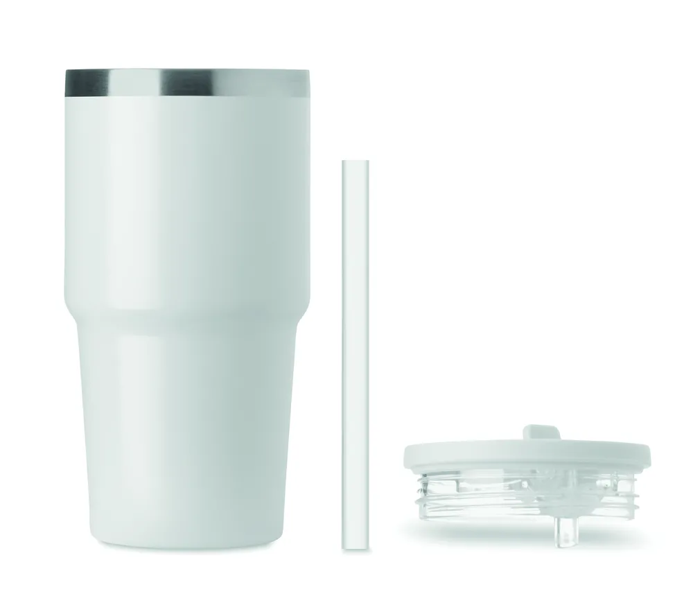 Aland · Dubbelwandige beker 500ml – Wit