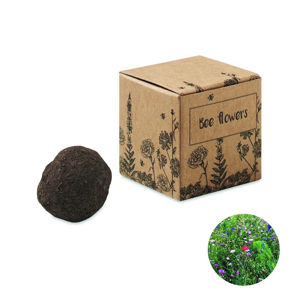 Bombi Ii · Zaadbom bijenbloemen – Beige