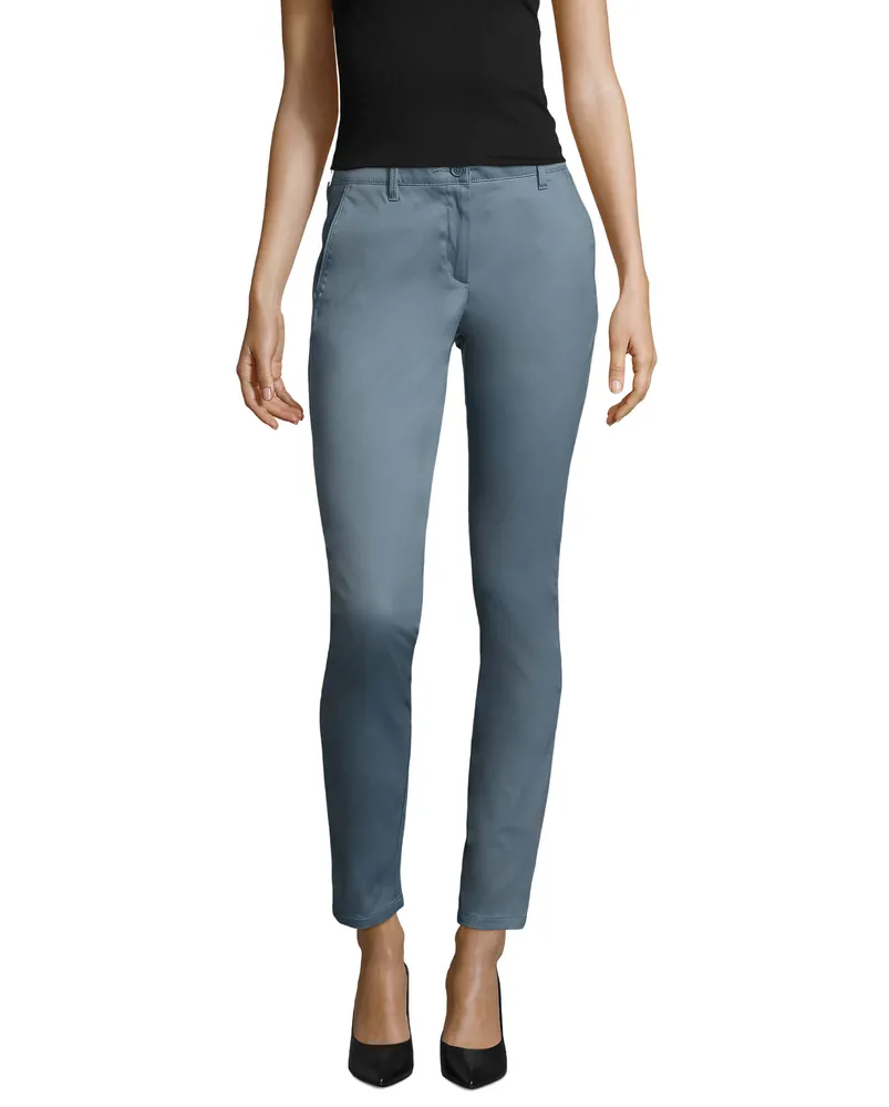 Jared Women Stretch Trouser – Creamy dark blue