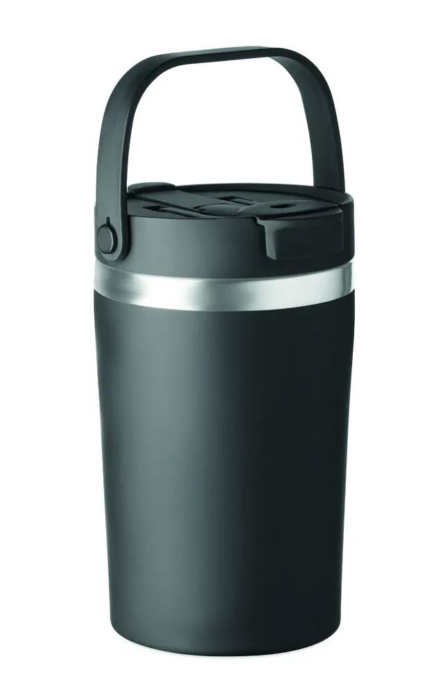 Cozycup · Dubbelwandige beker 350ml – Zwart