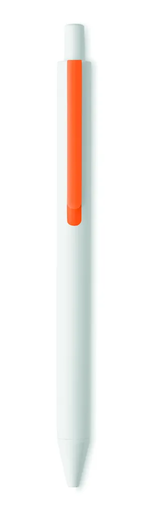 Side · Gerecyclede ABS balpen – Oranje