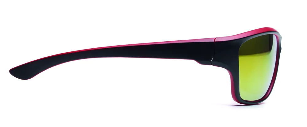 Yuma · Gespiegelde sportzonnebril Uv40 – Rood