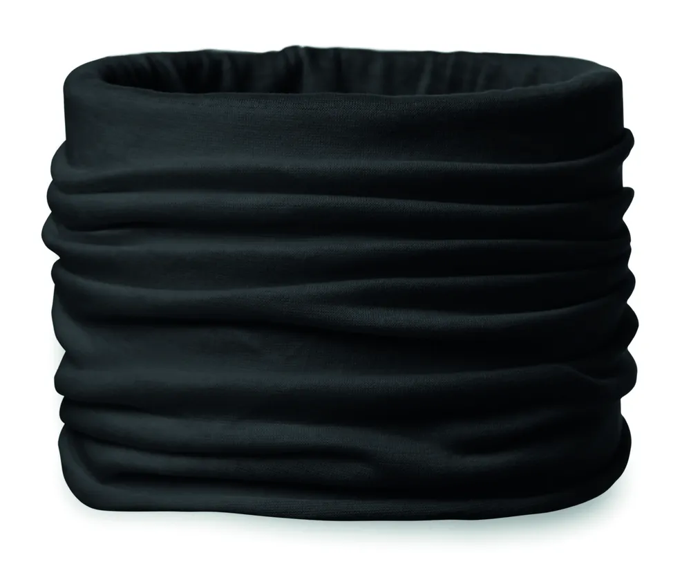 Daria · Multifunction scarf, microfiber – Zwart