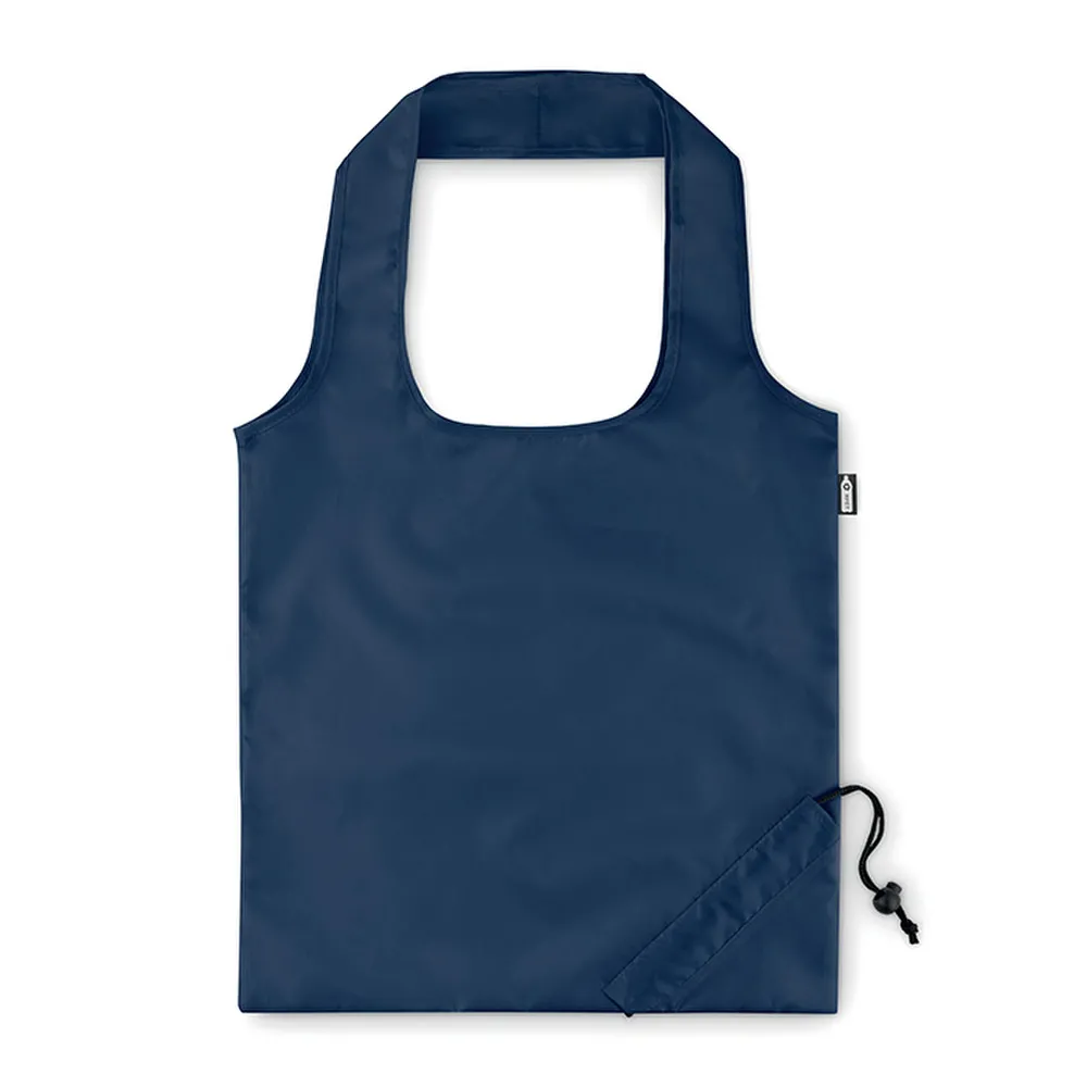 Foldpet · Opvouwbare RPET tas – Marineblauw