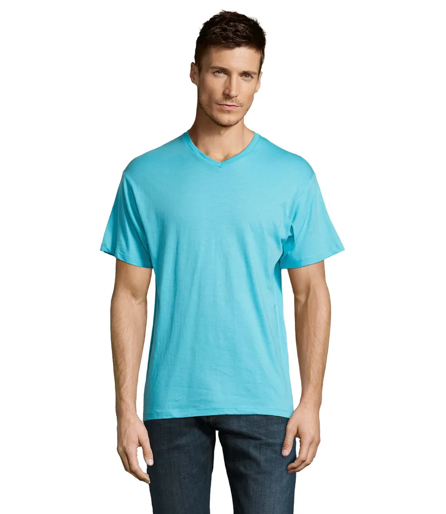 Victory heren t-shirt 150g – Atolblauw