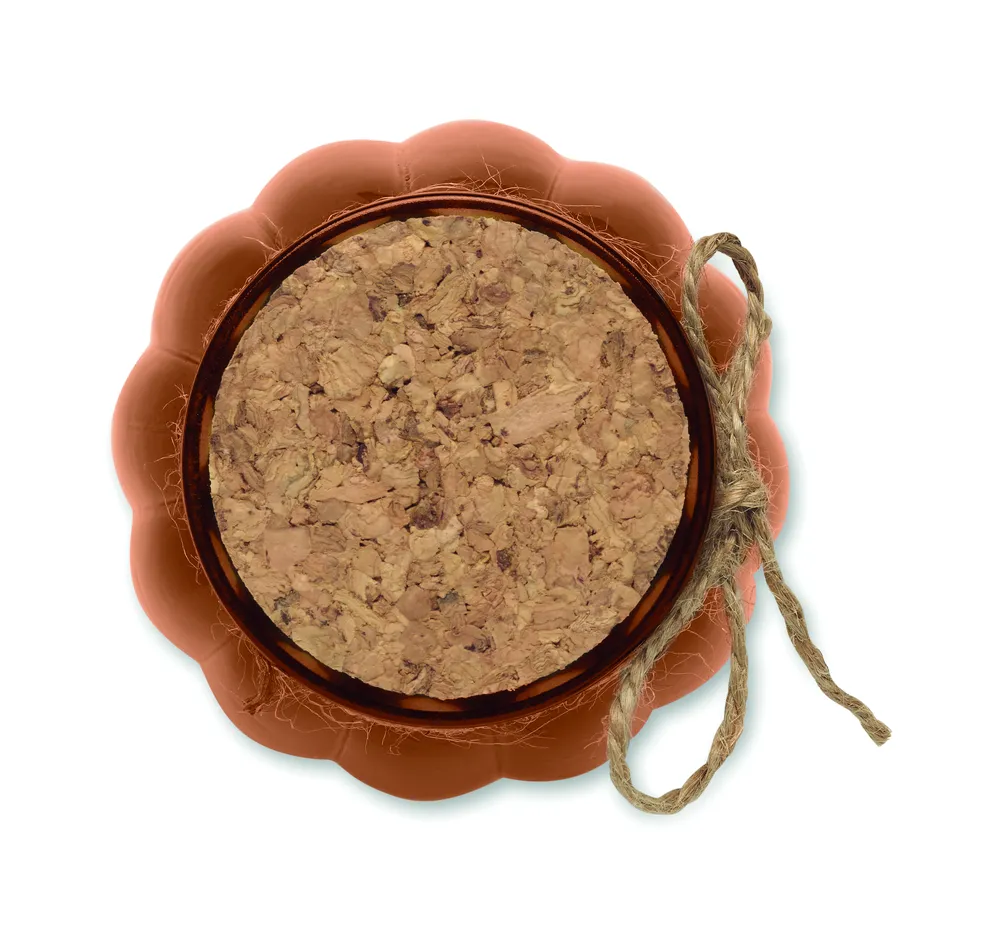 Pumkin · Vanille plantaardige waskaars – Bruin