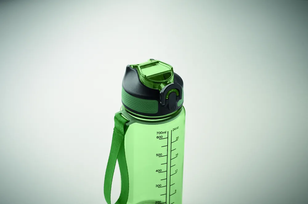 Enkel · Sportdrinkfles 700ml – Transparant groen