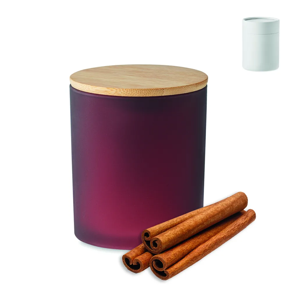 Keops Medium · Plantaardige waskaars 200 gr – Bordeaux