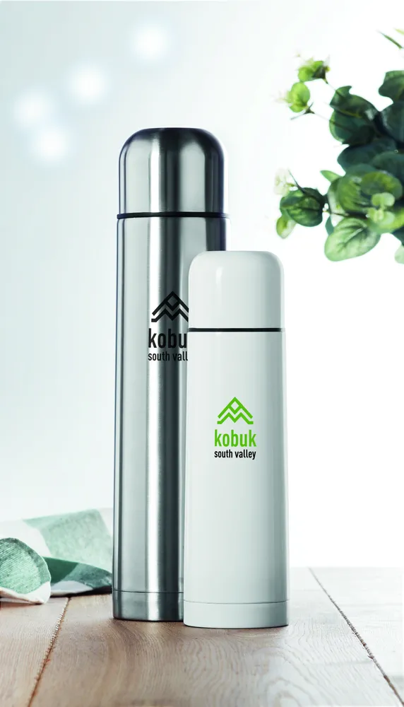 Big Chan · Thermosfles 900 ml – Mat zilver