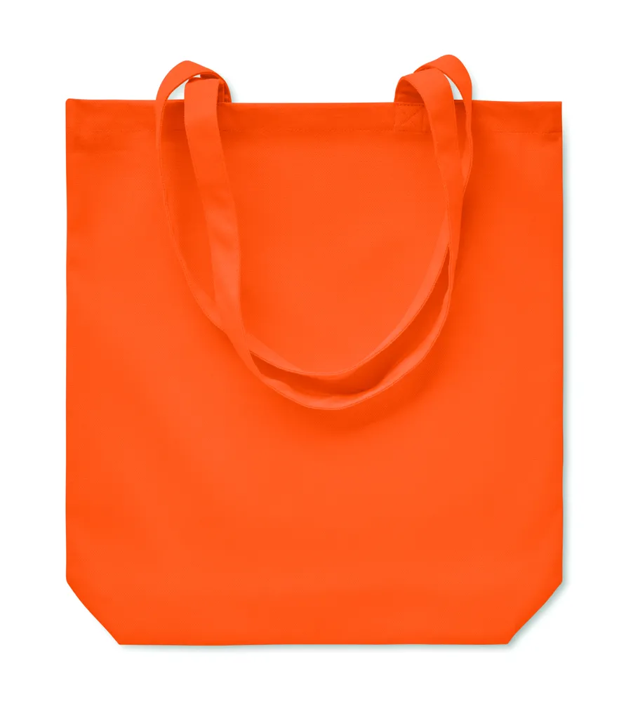 Rassa Coloured · Stevige canvas boodschappentas – Oranje