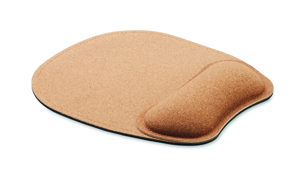 Marbo · Ergonomische muismat van kurk – Beige