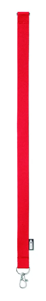 Lany RPET · RPET Lanyard – Rood