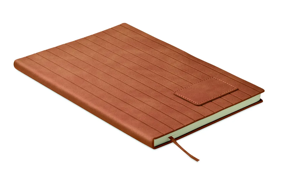 Tintray · A5 notitieboek in smokey PU – Bruin
