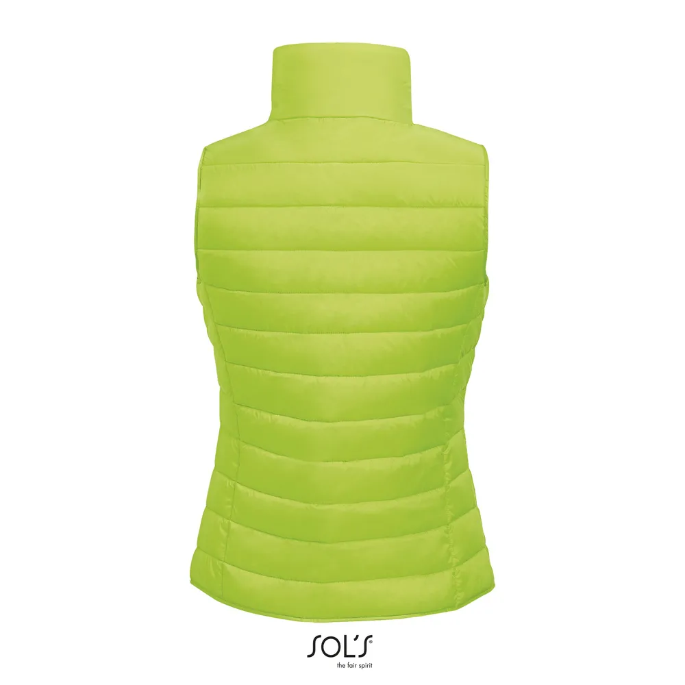 Wave Women · Wave dames bodywarmer 180g – Neon lime