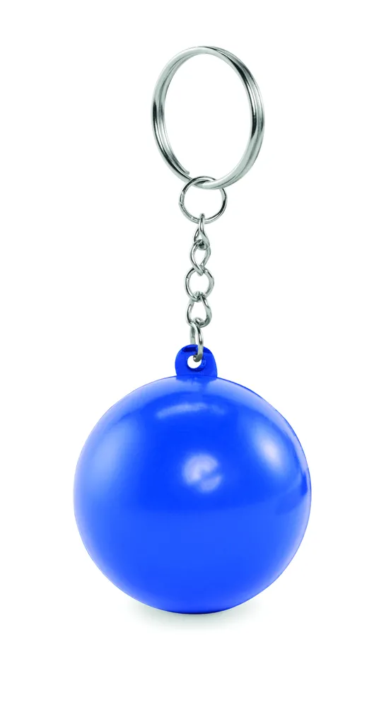 Cirkely · PU balvormige sleutelhanger – Blauw
