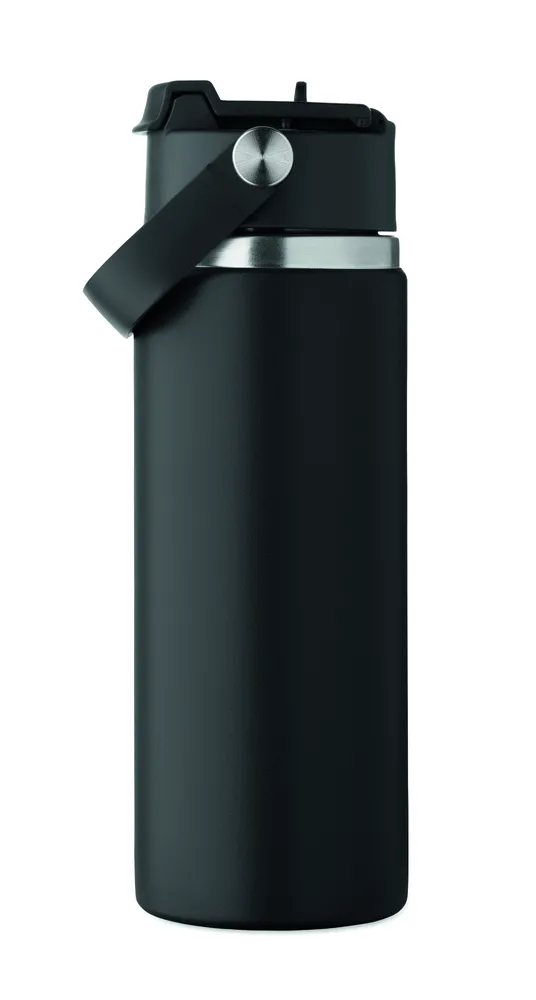 Suma Grip · Dubbelwandige fles 500ml – Zwart