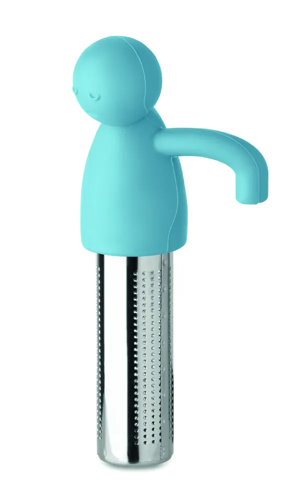 Ninot · Grappige thee-infuser – Babyblauw
