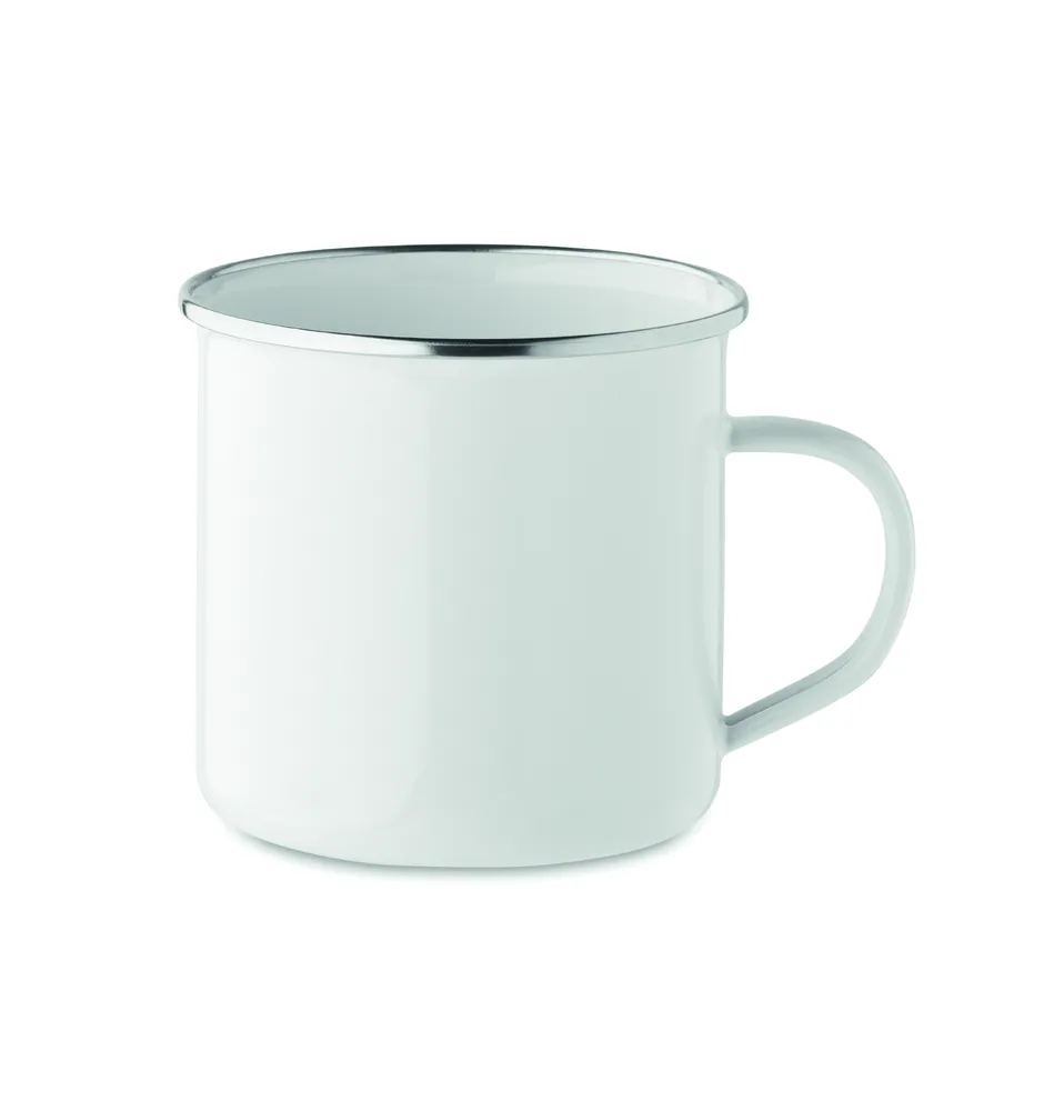 Plateado L · Geëmailleerde sublimatie 500ml – Wit