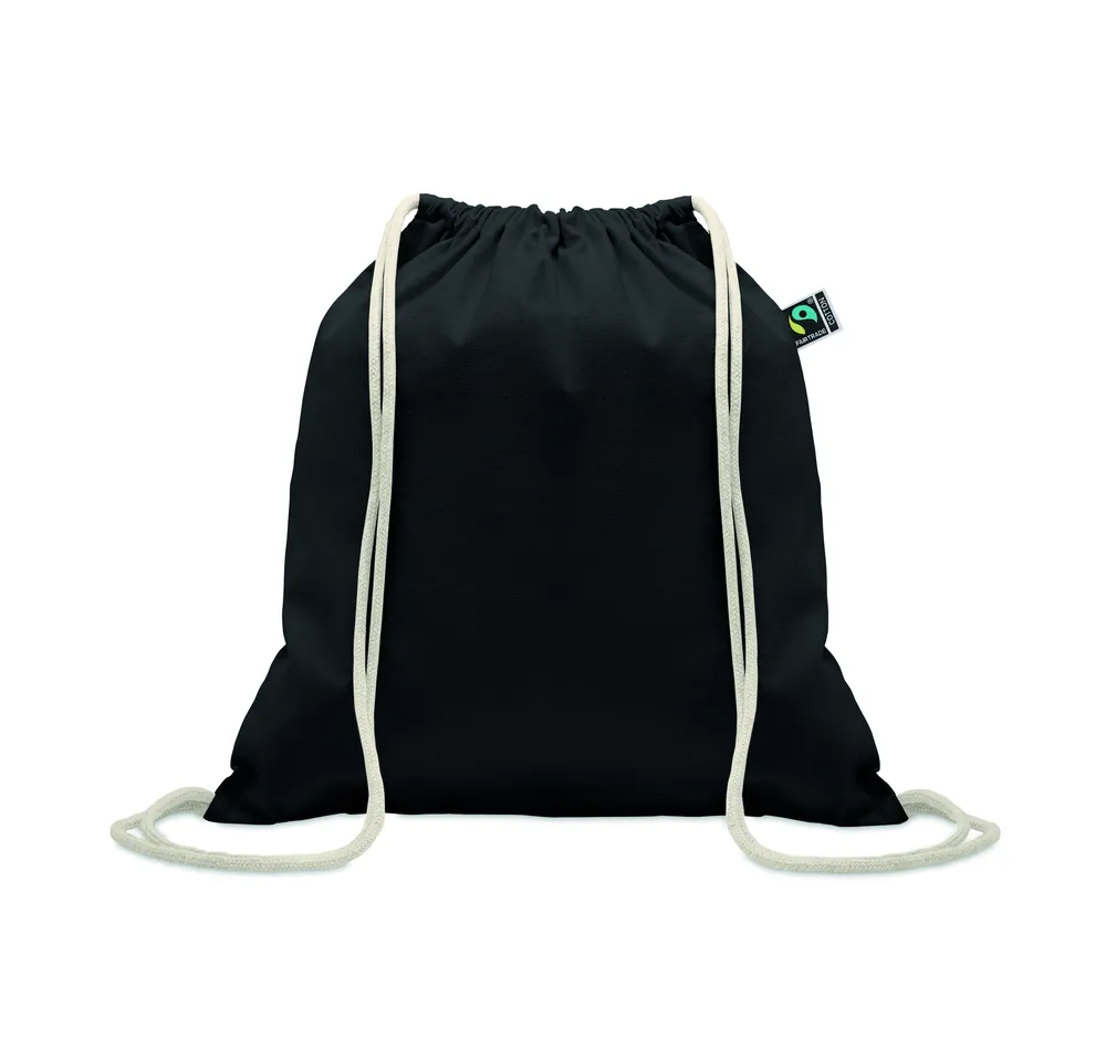 Osole Draw Colour · Fairtrade trekkoordtas 180g – Zwart