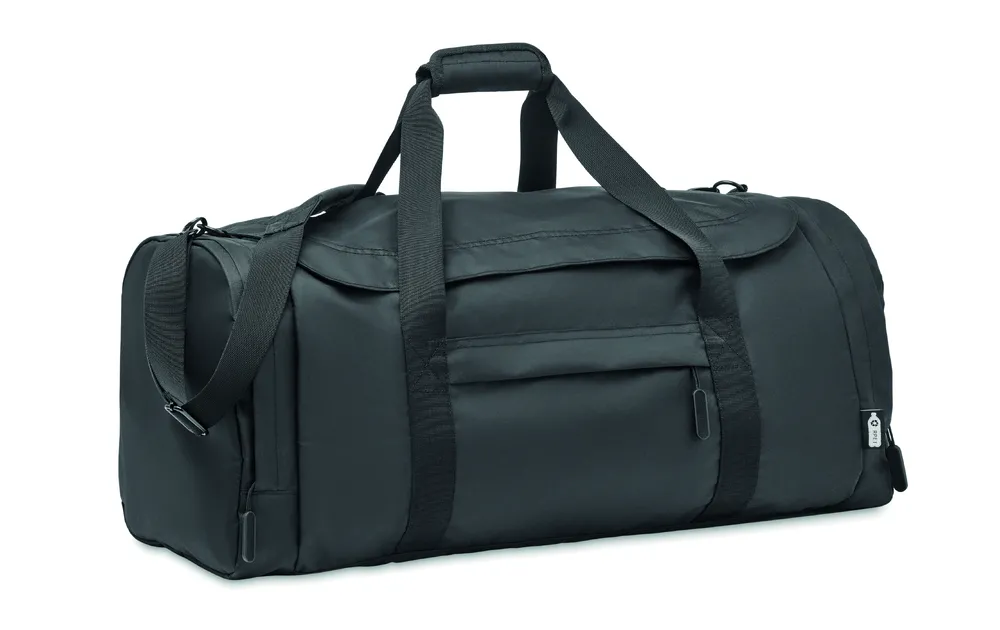 Valley Duffle · Grote sporttas in 300D RPET – Zwart