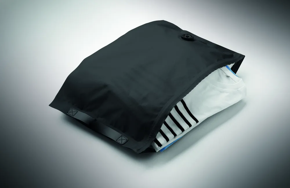 Flow · Reis vacuümzak 10L – Zwart