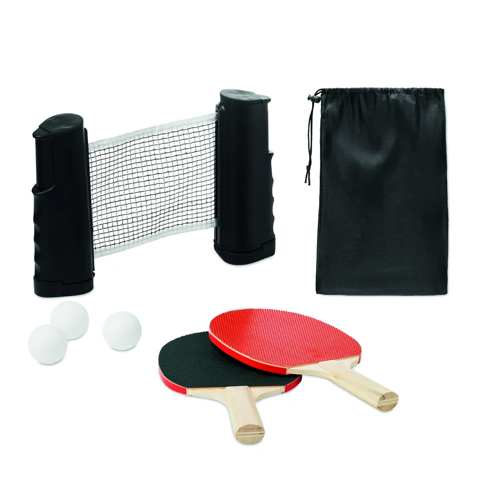 Ping Pong · Tafeltennis set – Zwart