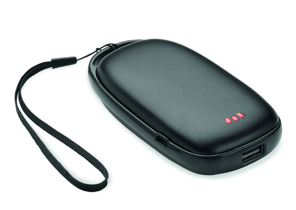 Tricpower · Handwarmer 4000 mAh powerbank – Zwart