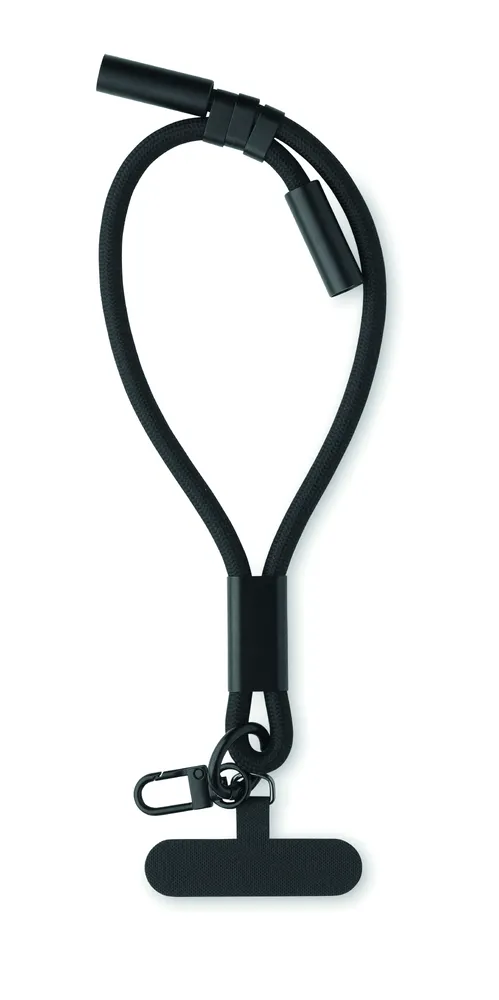 Vrist · Telefoon polsband oplader 60W – Zwart
