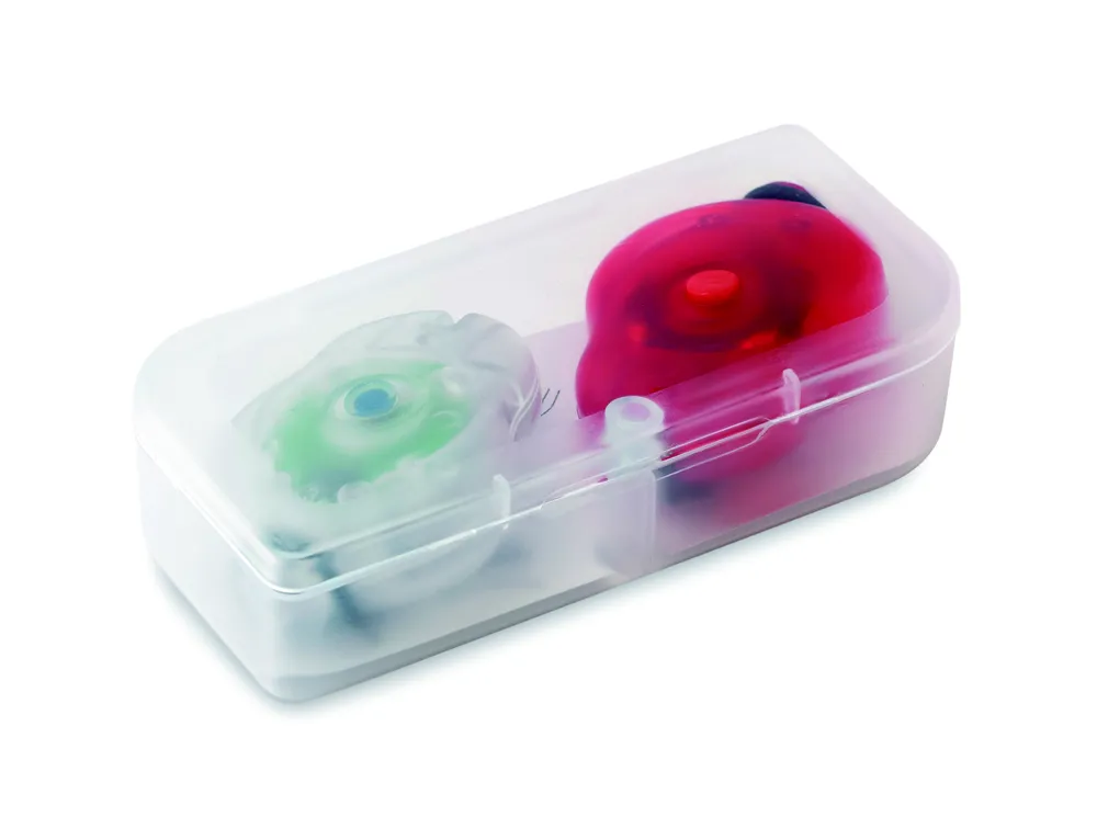 Bylux · 2 Fietslichten in Pp doos – Multicolour