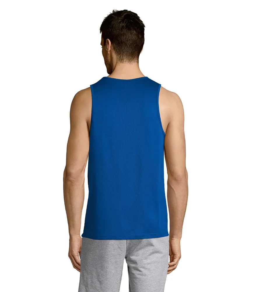Sporty Tt Men Tank Top – Koningsblauw