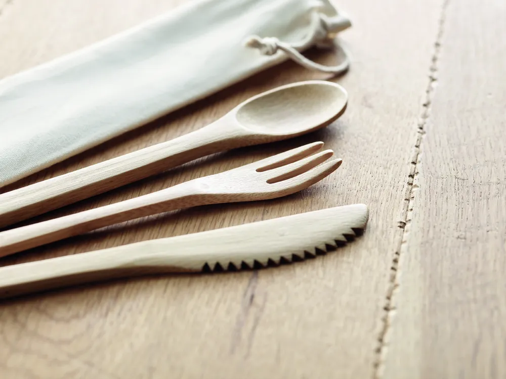 Setboo · Bamboe bestekset – Beige