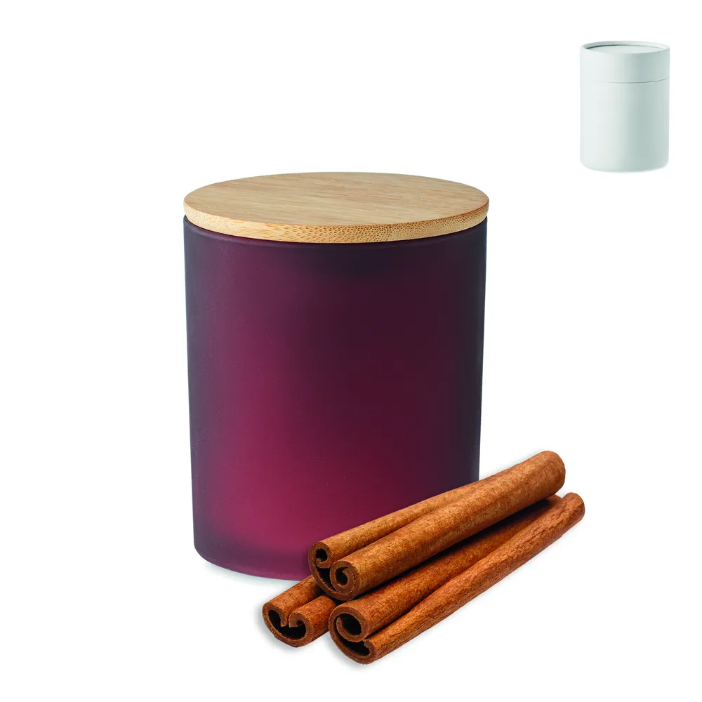 Keops Small · Plantaardige waskaars 120 gr – Bordeaux