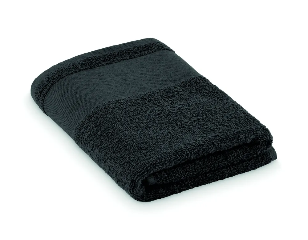 Island 50 · Katoenen handdoek 50X100cm – Zwart