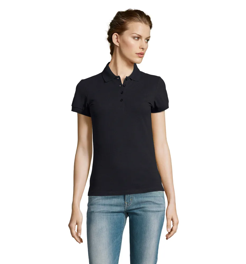 People dames polo 210g – Marine