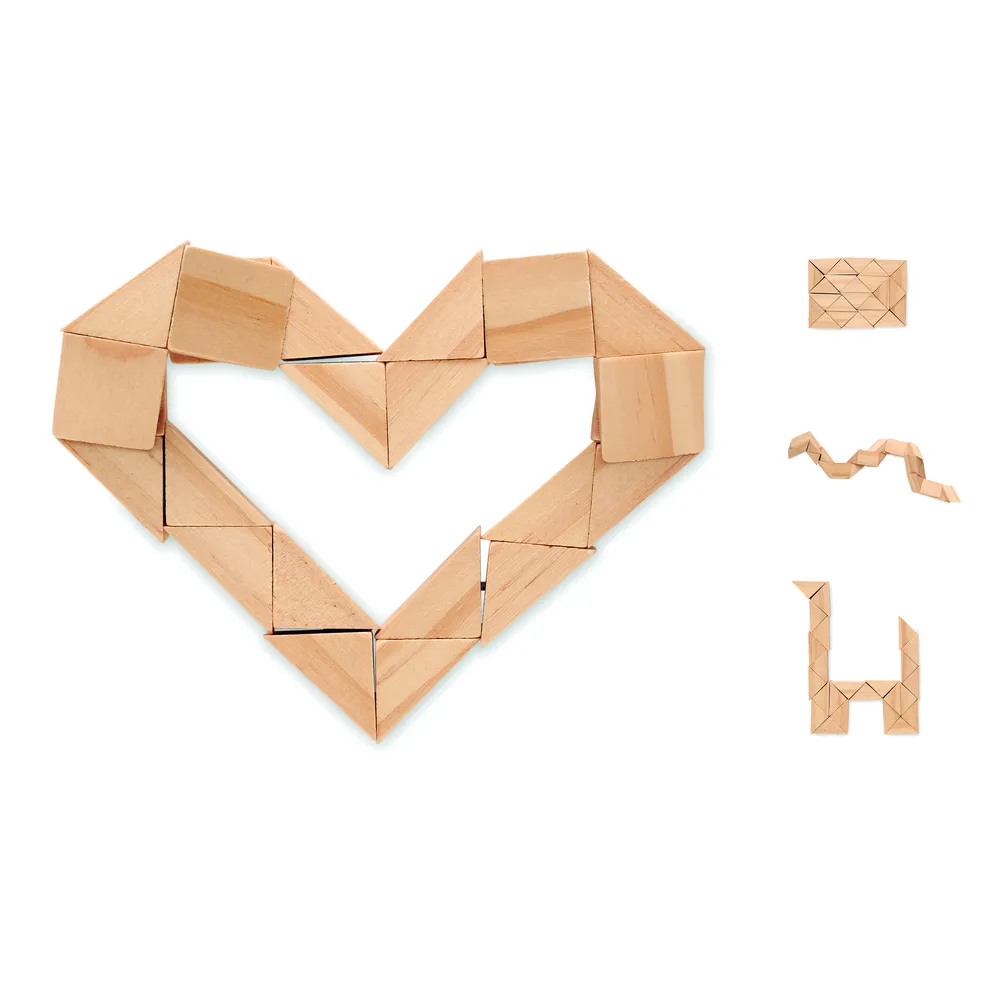 Stukie · Houten puzzel/hersenbreker – Hout