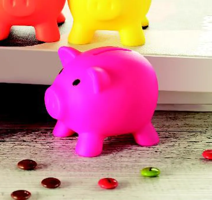 Softco · Spaarvarken – Fuchsia