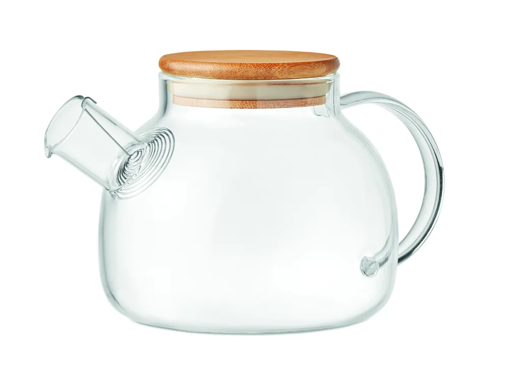 Munnar · Glazen theepot 850ml – Transparant
