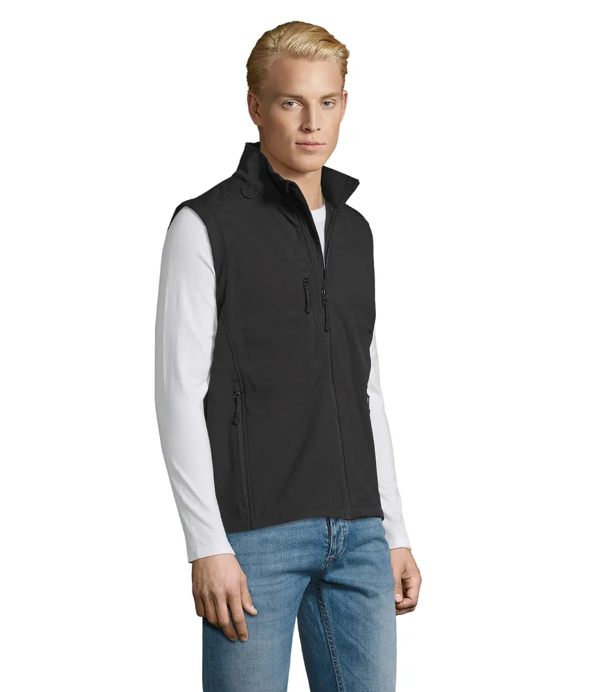 Rallye Men Softshell Jacket – Zwart