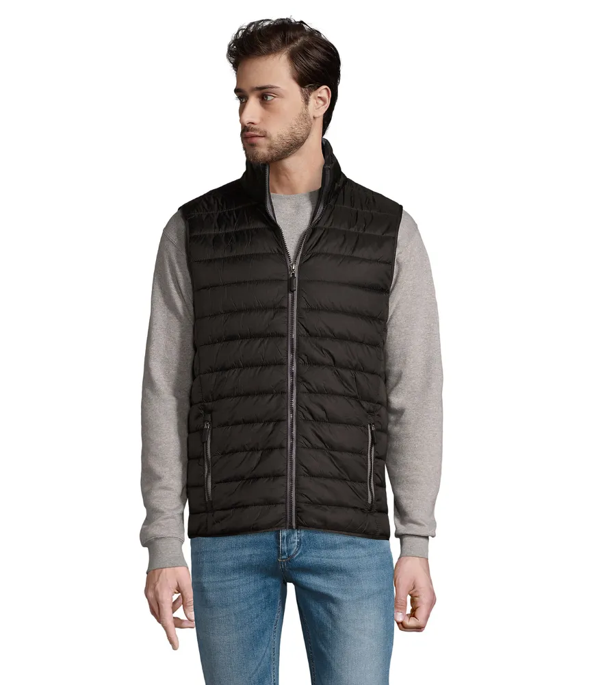 Wave Men Bodywarmer – Zwart