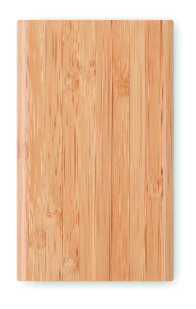 Arenapower · Bamboe powerbank 4000 mAh – Hout